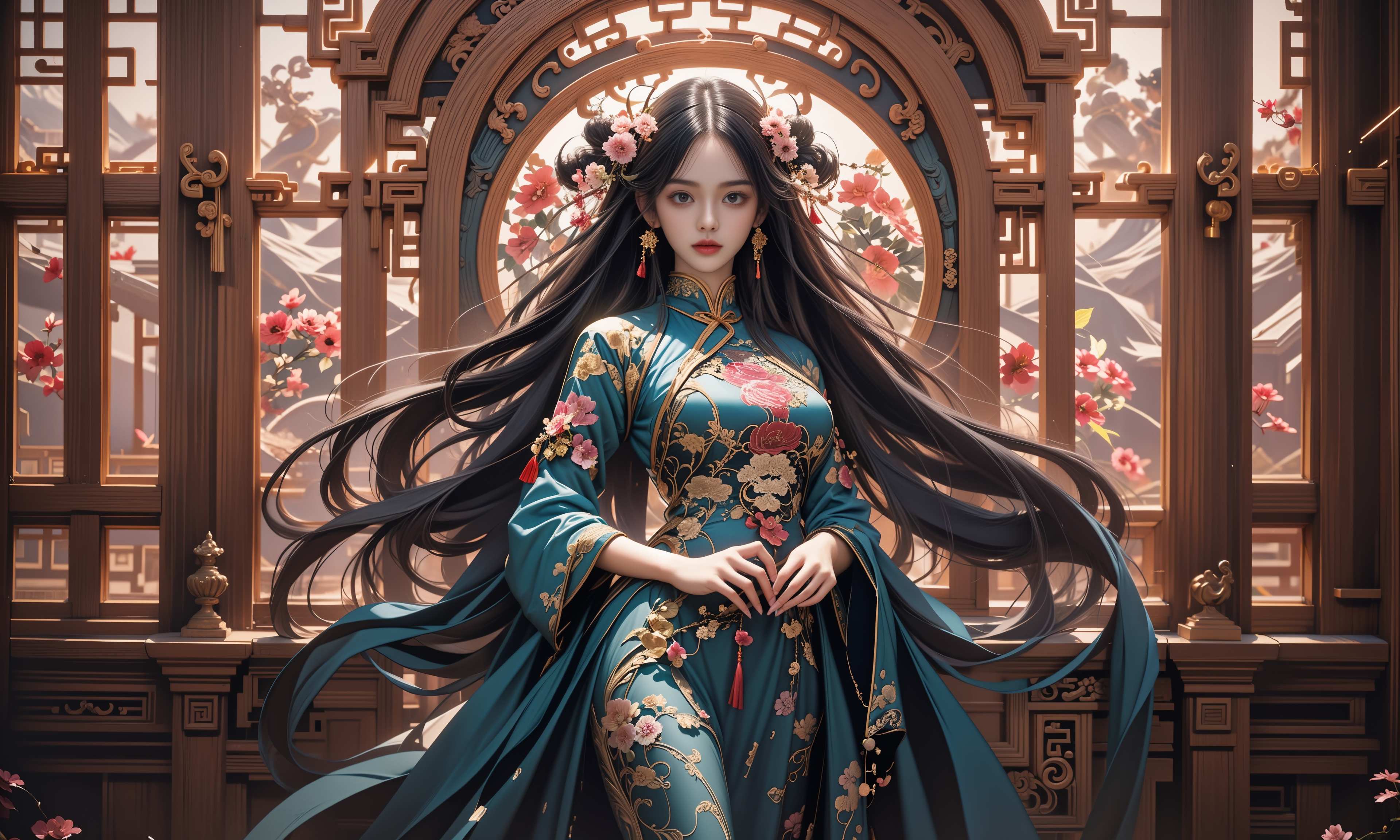 （寻味中华｜非遗）千丝万缕织锦绣 草原华裳叙史诗